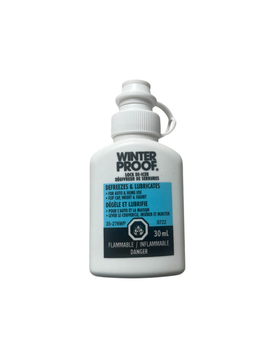 Dégivreur de serrure résistant à l'hiver // Winter Proof Lock-De-Icer (1 bottle of 30ml)