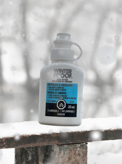 Dégivreur de serrure résistant à l'hiver // Winter Proof Lock-De-Icer (1 bottle of 30ml)