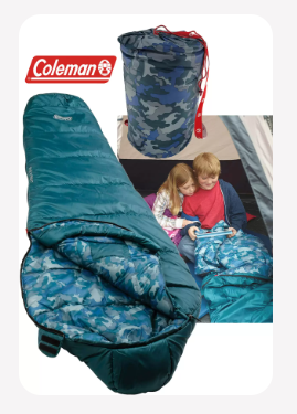 Kids Coleman Sleeping Bag (Lot de 8)